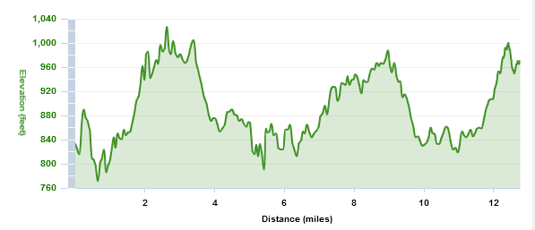 Course Elevation Changes